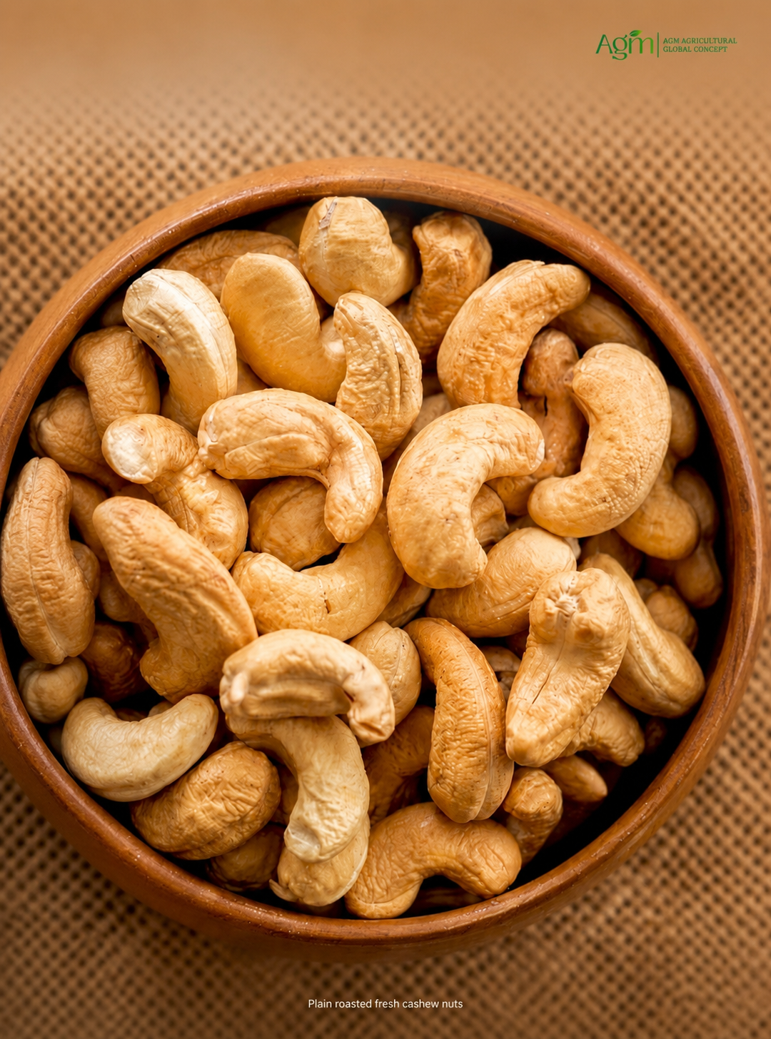 AGM plain roasted cashew nuts